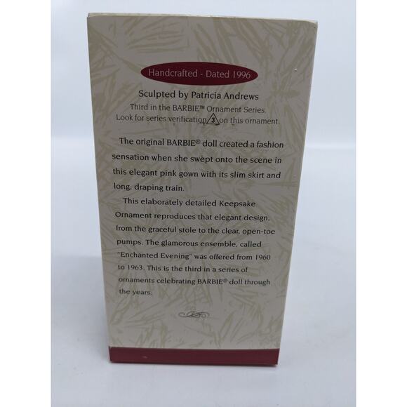 Hallmark Ornament 1996 - Enchanted Evening Barbie - Picture 6 of 6